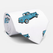 Klassische Abbildung des Cartoon eines LKW Krawatte (Gerollt)