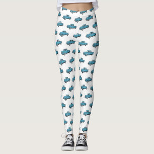Klassische Abbildung des Cartoon eines LKW Leggings