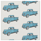 Klassische Abbildung des Cartoon eines LKW Stoff (Nahaufnahme)