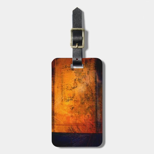 Klassische Abstrakte Kunstwerke Gepäckanhänger (Vorderseite vertikal)
