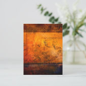 Klassische Abstrakte Kunstwerke Postkarte (Stehend Vorderseite)