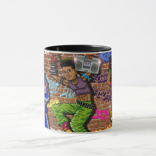 Klassische Achtzigerjahre Angesagt-HopfenTasse Tasse (Zentrum)