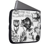 Klassische Alice im Wunderland Laptopschutzhülle (Vorne Rechts)