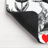 Klassische Alice im Wunderland Mousepad (Ecke)