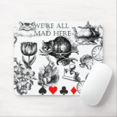 Klassische Alice im Wunderland Mousepad (Mit Mouse)