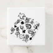 Klassische Alice im Wunderland: Original Geschenkanhänger (Beispiel)