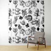 Klassische Alice im Wunderland: Original Wandteppich (Beispiel)