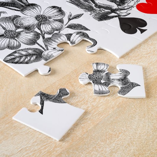 Klassische Alice im Wunderland Puzzle (Seite)