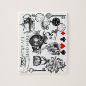 Klassische Alice im Wunderland Puzzle (Vertikal)