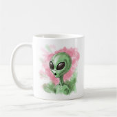 Klassische Alien Kaffeetasse (Links)