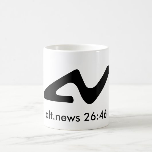 Klassische alt.news Tasse (Mittel)