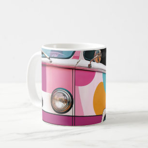 Klassische amerikanische Auto-Wandkunst, Vintage-A Kaffeetasse
