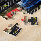 Klassische amerikanische Automobile von den Puzzle (Seite)
