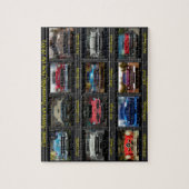 Klassische amerikanische Automobile von den Puzzle (Vertikal)