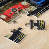 Klassische amerikanische Automobile von den Puzzle (Seite)