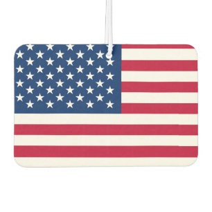 Klassische amerikanische Flagge Autolufterfrischer
