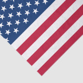 Klassische amerikanische Flagge Seidenpapier (Ausschnitt)