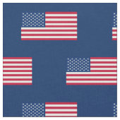 Klassische amerikanische Flagge Stoff (Nahaufnahme)