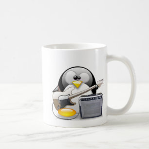 Klassische amerikanische Gitarre und Verstärker Kaffeetasse