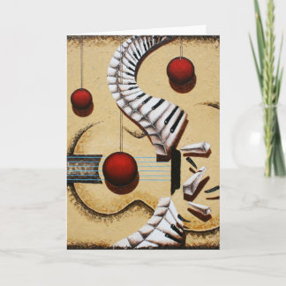 Klassische Anfang-Gruß-Karte Karte