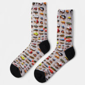 Klassische Angelköder Thunder_Cove Socken (Linkes Detail)