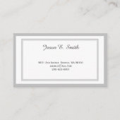 Klassische Anrufkarte Telefonnummerkarte (Vorderseite)