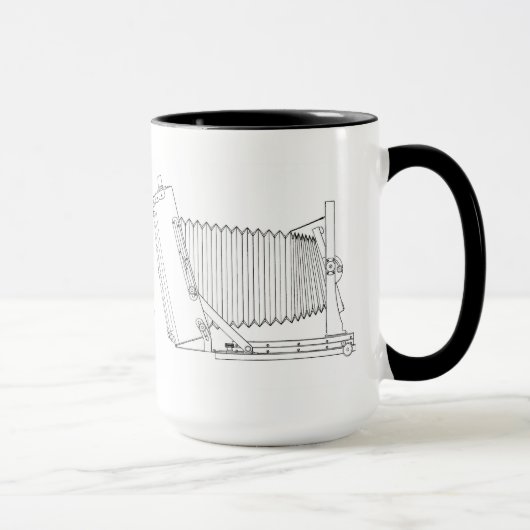Klassische Ansicht-Kamera-Tasse Tasse (Rechts)