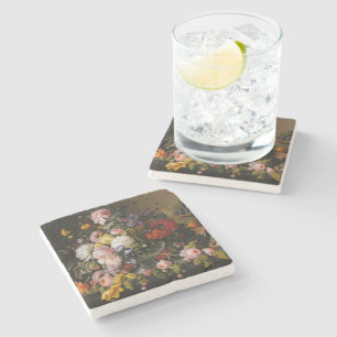 Klassische antike Flora und Fauna Kunst-Malerei Steinuntersetzer