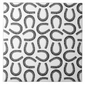 Klassische antike Horseshoes Pferdeschuh CUSTOM FA Fliese (Vorderseite)