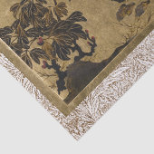 Klassische antike Lacquered Commode & Screen Art Seidenpapier (Detail)