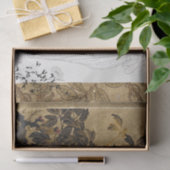 Klassische antike Lacquered Commode & Screen Art Seidenpapier (Geschenk)