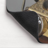Klassische antike Telefon- und Tischmousepad Mousepad (Ecke)