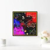 Klassische Arcade Junkie Wall Uhr (Zuhause)