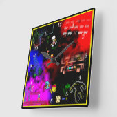 Klassische Arcade Junkie Wall Uhr (Winkel)