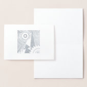 Klassische Art Deco Card für jeden Anlass Folienkarte (Anzeige)