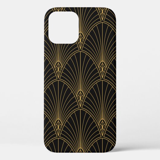 Klassische Art Deco Nahtloses Muster. Geometric St Case-Mate iPhone Hülle (Rückseite)