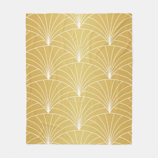 Klassische Art Deco Nahtloses Muster. Geometric St Fleecedecke (Vorderseite)