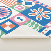 Klassische Art Deco Nahtloses Muster. Geometric St Sherpadecke (3/4)