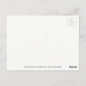 Klassische Art Running Pferde Postkarte (Rückseite)