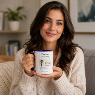 Klassische ärztliche Wertschätzungsbewertung Tasse