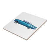 Klassische Auto Chevy BelAire Gewohnheitsfliese Fliese (Seite)