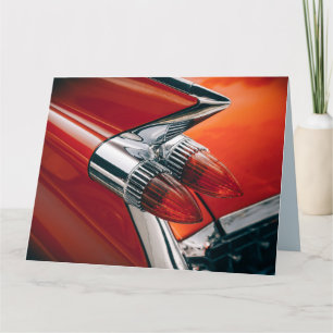 KLASSISCHE AUTO-FINS FÜR VATER-TAGS-KARTEN KARTE