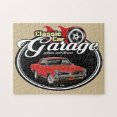 Klassische Auto-Garage GTO Puzzle (Horizontal)