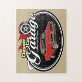 Klassische Auto-Garage GTO Puzzle (Vertikal)