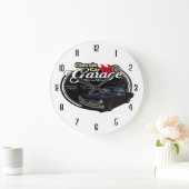Klassische Auto-Garagen-Gewohnheit GTO Große Wanduhr (Zuhause)