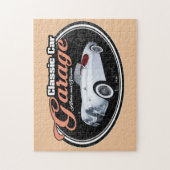 Klassische Auto-Garagen-Zacke Puzzle (Vertikal)