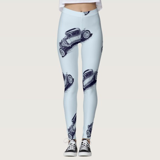 Klassische Auto-Leggings Leggings (Vorderseite)