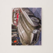 Klassische Auto-Reihe - Mercedes-Sportwagen Puzzle (Vertikal)