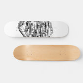 Klassische Auto-Skateboardplattform Skateboard (Horizontal)