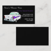 Klassische Auto-Visitenkarte Visitenkarte (Vorne/Hinten)